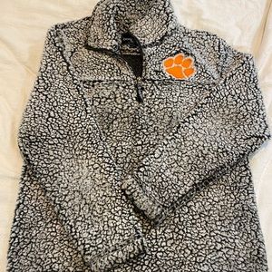 Clemson Sherpa 1/4 Zip Sweatshirt